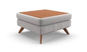 Hopson Flip Ottoman By Joybird Joybird Ottoman Table Top