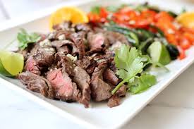 Add some seasoning and cook up your favorite veggies for a complete dish. Grilled Skirt Steak With Easy Mojo Sauce From Scratch Fast Recipes From Scratch For Busy Cooks