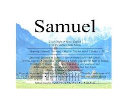 Samuel Name Meaning My Husband Sons Name Names With Meaning Samuel Name Meaning Samuel Meaning