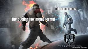 After the disaster of the last city, maybe this time we can make it till the end! After Seeing Some Dueling Law Memes I Decided To Approach With A Bizarre Alternative Frostpunk