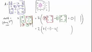 The determinant of a triangular matrix or a diagonal matrix is the product of the elements on the main diagonal. Determinant Of 4x4 Matrix In Two Different Ways Youtube