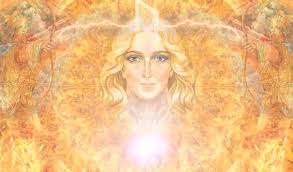 Pergamino, libro, espada flamígera, llama de dios en la mano. Viernes Arcangel Uriel Rayo Oro Rubi Meditaluz Arcangel Facebook