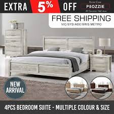Bedroom Suite Mdf Aesthetic Strong Pole Leg 4pcs Multiple Size Amp Colour Alice Bedroom Sets Furniture Queen Queen Sized Bedroom Bedroom Sets For Sale
