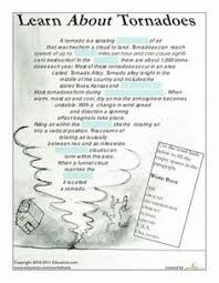 Tornado Fill In The Blank Worksheet Education Com Weather Science Tornado 6th Grade Science