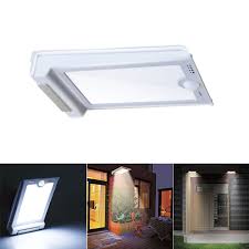 Best solar powered outdoor spotlights. Solar Powered 46 Led Outdoor Pir Motion Sensor Light Waterproof Security Wall Lamp For Street Path
