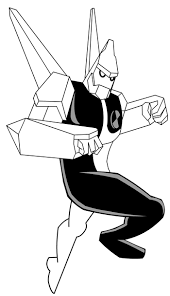 Diamond head ben 10 diamondhead coloring pages. How To Draw Diamondhead From Ben 10 Alien Force Step By Step Drawing Tutorial How To Draw Step By Step Drawing Tutorials