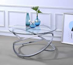 Acme Furniture 80565 Marlon Coffee Table Chrome You Can Find More Details By Visiting The Image Link Coffee Table Glass Top Coffee Table Coffee Table Setting