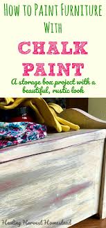 You can paint your piece using chalk paint. How To Paint A Triple Layer Distress On Unfinished Wood Plus My Mistakes A Cute Wooden Box Project For A Rustic Home Accent All Posts Healing Harvest Homestead
