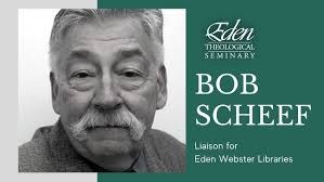 Eden Seminary's Liaison for Eden Webster Libraries Bob Scheef