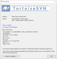 Tortoisesvn - How To Find Svn Version? - Stack Overflow