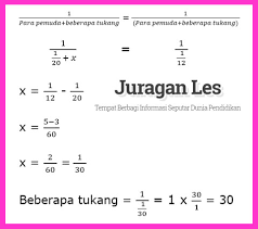 Soal Perbandingan Senilai Dan Berbalik Nilai Kelas 7 Smp Juragan Les