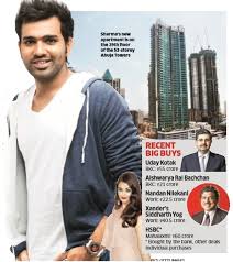 The apartment covers a sprawling 6,000 sq ft, with four bedrooms. See Rs 30 Cr Flat Bought By Rohit Sharma In Mumbai