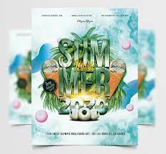 Our layout is great for any kind of event. Summer Party 2020 Free Psd Flyer Template Stockpsd