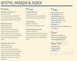 2915 schoenersville road unit 1. Cactus Blue Menu In Bethlehem Pennsylvania Usa