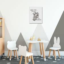 Hugs Are Always The Answer Badger Wall Decor For Kids Wall Etsy In 2021 Woodland Wall Decor Kids Canvas Wall Art Wall Decor