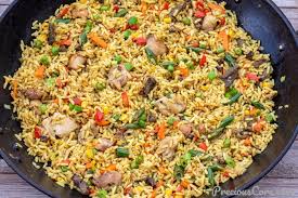 4 tablespoons of low sodium soy sauce. African Fried Rice Precious Core