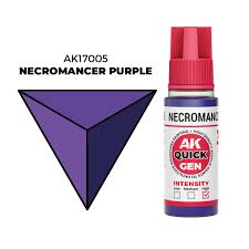 AK-Interactive: Quick Gen Acrylic Contrast - Necromancer Purple 18 ml