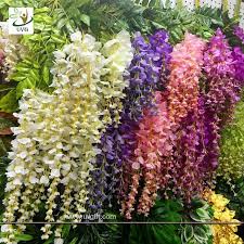 Crafted with high quality materials, each spray offers a practical alternative to fresh flowers with a realistic look. 20 Artificial Wisteria Branches Ideas Wisteria Artificial Flowers Silk Flowers