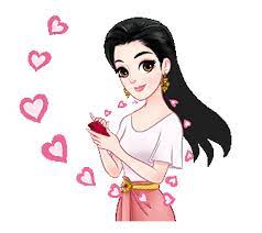 แม หญ งศร โฉมใหม ไฉไลเวอร emoticons animados menininhas fofinhas imagens animadas gif