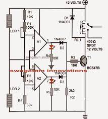 Create electronic circuit diagrams online in your browser with the circuit diagram web editor. Simple Ldr Motion Detector Alarm Circuit Homemade Circuit Projects
