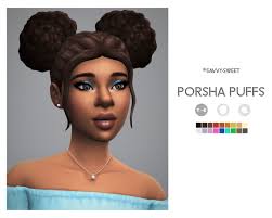 Savvysweet Sims 4 Mm Maxis Match Afro Puffs Hair Hairstyle Cc Custom Content Ts4cc Blacksimmer Black Sim In 2020 Sims 4 Black Hair Sims 4 African American Hairstyles
