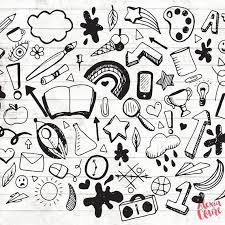 Thus, you can convert any design element into a picture and apply artistic effect to convert it into hand drawn image. Back To School Clipart Hand Drawn Doodle Clipart Vector Etsy How To Draw Hands Doodles Back To School Clipart