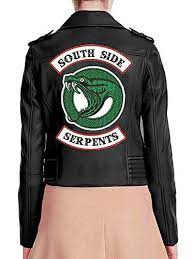 Riverdale Southside Serpents Black Leather Jacket Leather Wonder Leather Jackets Women Faux Leather Jacket Women Real Leather Jacket