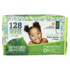 Seventh Generation Baby Wipes Free And Clear Refill 128 Ct Case Of 6 Baby Wipes Baby Cleaning Products Free Baby Stuff