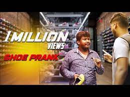 I listed top 10 tamil prank channels as per my review. Prankster Rahul Shoe Prank Prank Video 1 Tamil Prank Show Pranks Psr Youtube
