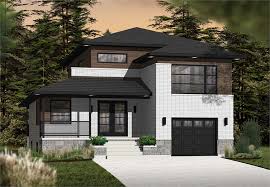 Find beautiful two story modern designs w/flat roof, open layout, photos & more! Modern Two Story House Plan