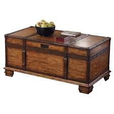 Don't hesitate, check it out. T712 20 Ashley Furniture Storage Cocktail Medium Brwn Finish