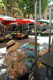 Market Aix En Provence Provence France Alpes France Provence