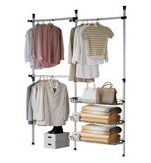 Wardrobe rails & fittings our range of wardrobe rails are available as round tube and oval tube in a variety of materials. Sobuy Telescopic Wardrobe Hanging Rail Storage Shelving Organiser Frg34 Uk For Sale Online Ebay