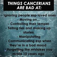 Things Cancerians Are Bad A Cancer Horoscope Zodiac Signs Cancer Cancer Zodiac Facts