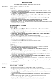 Social media marketing manager resume examples. Marketing Manager Resume Samples Velvet Jobs