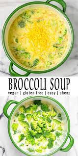 Broccoli Soup Vegan Easy Contentedness Cooking Recipe Broccoli Soup Recipes Vegetarian Meal Prep Dinner Meal Prep