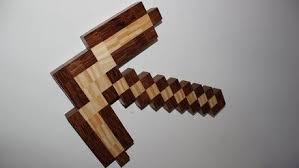 Minecraft Wood Pickaxe Wood Minecraft Crafts