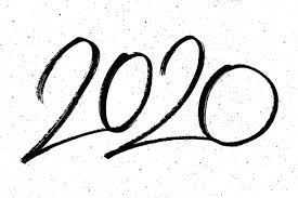 Greeting Card Design Template With Chinese Calligraphy For 2020 New Year Of The Rat Black Number 2020 Hand Drawn Lette In 2020 Numbers Typography Lettering Typography