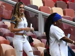 Rudiger and pogba bringing the bedroom to the pitch! Paul Pogba S Model Girlfriend Joins France Wags For World Cup Clash Only For Manchester United Star To Be Unused Substitute Mirror Online