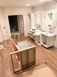 Kitchen island with sink base. How To Create A Custom Ikea Kitchen Island House With Home