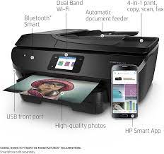 It offers plenty of connection options that busy households are sure to love, and its the hp envy photo 7855 is a great family printer. Amazon Com Hp Envy Photo 7855 All In One Photo Printer With Wireless Printing Hp Instant Ink Ready Works With Alexa K7r96a Electronics