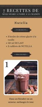 7 Recettes De Milk Shake A Faire A La Maison Milk Recipes Food Food And Drink