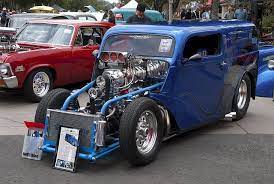 1948 Ford Anglia Thames Panel Delivery - Drag Car Drag Cars Ford Anglia Hot Rods Cars