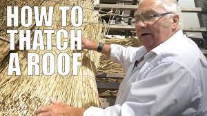 Create a thatched roof in c4d. How To Thatch A Roof Youtube
