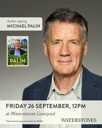 Join us in Liverpool and meet Michael Palin as he signs copies of his  fascinating new book, MICHAEL PALIN IN VENEZUELA. Details here:  https://www.waterstones.com/events/michael-palin-lunchtime-signing/liverpool