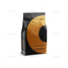 Download Kraft Paper Coffee Bag Mock Up Ad Coffee Ad Bag Mock Kraft Paper How To Order Coffee Coffee Branding Coffee Bag PSD Mockup Templates