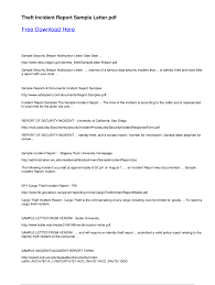If the sheet contains hundreds or thousands of formulas, the automatic recalculation starts to noticeably slow down the. Theft Report Writing Sample Fill Online Printable Fillable Blank Pdffiller