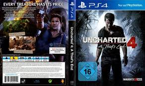 Uncharted 4 A Thief S End 2016 Ps4 German Cover Dvd Covers A Thief S End Uncharted