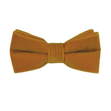 Dark Gold Velvet Bow Tie Etsy Singapore
