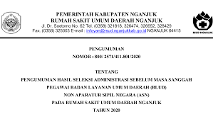 Selamat datang ibu puan maharani, menteri koordinator bidang pembangunan manusia dan kebudayaan di rumah sakit umum universitas muhammadiyah malang. Pengumuman Hasil Seleksi Administrasi Rekrutmen Rsud Nganjuk